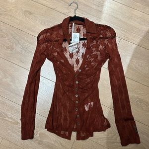 Free People - Lace Top